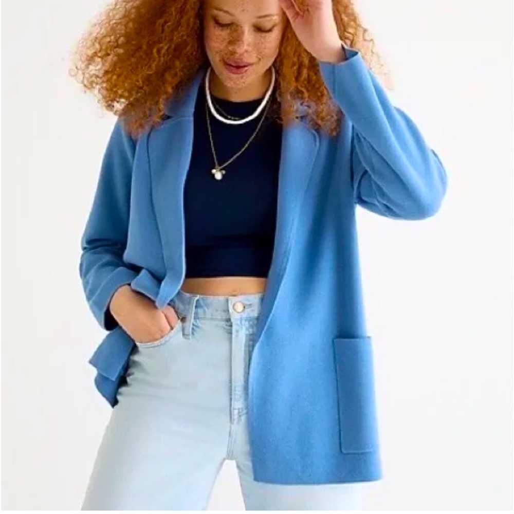 J. Crew ELOISE SWEATER-BLAZER